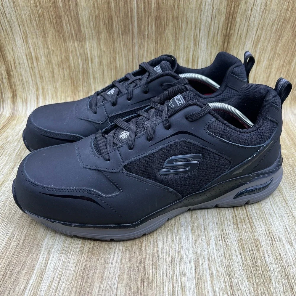 Skechers Work Arch Fit SR Angis Men's 12 Composite Toe Slip Resistant 200134